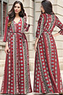 Long Sleeves Bohemia Dress Holiday Dress