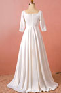 Elegant Short Sleeves Bridal Wedding Dress Plus Size Dress