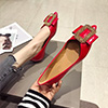 Women Fashion Toe Closed Pointed Flat Shoes