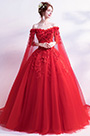 Sexy Rot Schulterfrei Prom Abendkleid Party Kleid