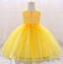Cute Round Neck Sequins Tulle Baby Dress