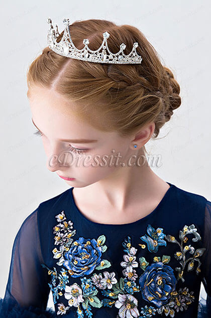 Обруч для волос с жемчужной короной