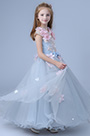 Vestido de Niña de las Flores de la Boda de los Niños Lindo