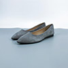 Simple Suede Toe Closed Pointed Flat Shoes