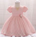 Lace Short Sleeves Baby Dress Infant Dress