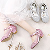 New Lovely Round Toe Leather Flower Girl Shoes