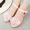 New Pink & White Open Toe Cute Party Sandals Shoes