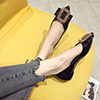 Women Fashion Toe Closed Pointed Flat Shoes