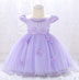 Cap Sleeves Tulle Baby Dress