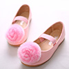 Girl's Round Toe Princess Leather Flat Flower Girl Shoes
