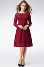 Lace Long Sleeves Mother of the Bride Dresses