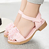 New Pink & White Open Toe Cute Party Sandals Shoes