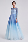 2019 Neu Weiss-Blau Party Formal Gown