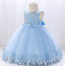 Lace Sleeveless Bow-knot Baby Dress