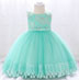 Lace Sleeveless Bow-knot Baby Dress