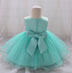 Prinzessin Bow Knoten Spitze Baby Kleid