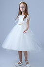 Robe de Fille Blanche Robe de Princesse