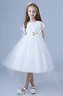 Robe de Fille Blanche Robe de Princesse