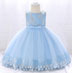 Lace Sleeveless Bow-knot Baby Dress