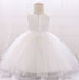 Cute Round Neck Sequins Tulle Baby Dress