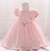 Lace Short Sleeves Baby Dress Infant Dress
