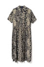 Chic Leopard Shirt Dress Day Dress