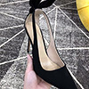Women Suede Toe Closed High Heels Shoes