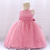 lovely Round Neck Lace Tulle  Baby Dress