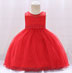 lovely Round Neck Lace Tulle  Baby Dress