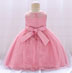lovely Round Neck Lace Tulle  Baby Dress