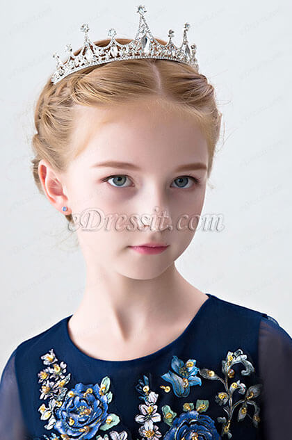 Обруч для волос с жемчужной короной