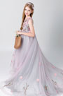 Princess Sleeveless Children Wedding Flower Girl Dress