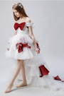 Bow-knot Children Wedding Flower Girl Dress