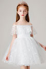Принцесса Короткое Детское Свадебное Платье Цветочницы