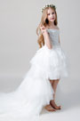 Princess Multi-layer Children Wedding Flower Girl Dress