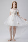 High Quality Embroidery Wedding Flower Girl Dress