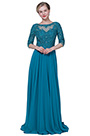 Neu Blaues Formales Mutter der Braut Partykleid