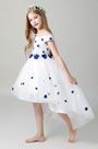 Lovely Off Shoulder Flower Girl Dress