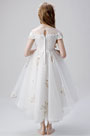 High Quality Embroidery Wedding Flower Girl Dress