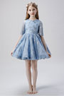 A-line Children Wedding Flower Girl Dress