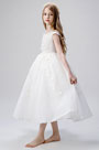Cap Sleeves Children Wedding Flower Girl Dress