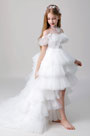 Tulle Multi-layer Wedding Flower Girl Dress