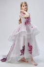 Multi-layer Children Wedding Flower Girl Dress