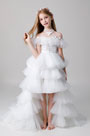 Tulle Multi-layer Wedding Flower Girl Dress