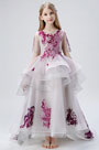 Multi-layer Children Wedding Flower Girl Dress