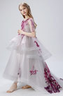 Multi-layer Children Wedding Flower Girl Dress
