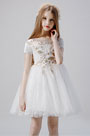 Bling Bling Children Wedding Flower Girl Dress