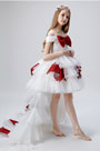Bow-knot Children Wedding Flower Girl Dress