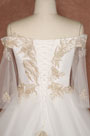 Princess Plus Size A-line Wedding Dress with Train