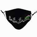 Protective Dust Washable Christmas Face Mask with Beads